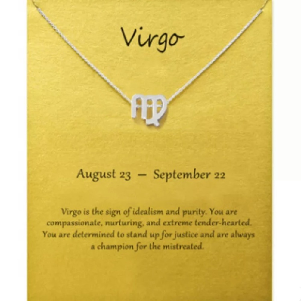 Virgo ♍️  Zodiac Necklaces